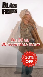 🖤🔥 BLACK FRIDAY À LA BOUTONNIÈRE – DU 20 AU 30 NOVEMBRE INCLUS ! 🔥🖤 ✨ C’est la doudoune… C'est Beau la Vie! ✨ Surtout quand elle est réversible, avec un côté fourrure ultra douce et un côté imper lumineux. Deux styles, un seul plaisir… et un hiver bien au chaud ❄️💛 Et pour le Black Friday : 🎉 -30% sur tout le rayon prêt-à-porter ➡️ À l’achat de minimum 2 pièces 📅 Offre valable du 20 au 30 novembre inclus C’est le moment parfait pour craquer ! 📍 La Boutonnière 21 rue de Pâturage – Awam 📞