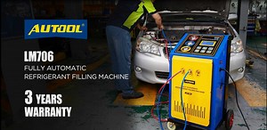 🥳🥳🥳HELLO EVERYONE, Today we would like to share with you our latest released amazing product: The AUTOOL LM 706 Refrigerant Filling and Recovery Machine, which can help you: >>>Complete the work according to the instructions, realizing the whole operation process fully automated, which greatly improves the efficiency. >>>Built-in various vehicle models data can be available to select, and then automatically match the corresponding refrigerant type and filling amount according to the vehicle m