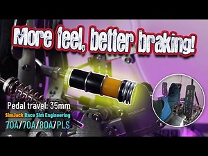 'SIM JACK Pro' RSE BRAKE TUNING KIT [REVIEW] Get this for a better performing pedal!
