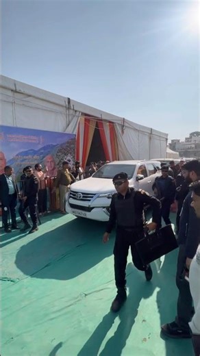 CM - YoGi Ji Grand Entry Haridwar | Black cat Commando Security ||#ips#commando#spg #cmyogi #shorts