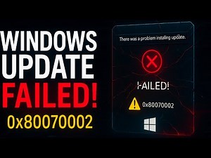 Windows Update KB5072033 Error 0x80070002 – 100% Working Fix