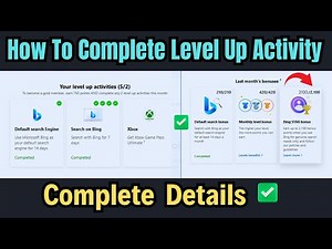 Microsoft Rewards Default Search Engine & Bing Star Bonus Activity Full Details || Microsoft Rewards