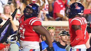 WATCH: Ole Miss DT Zxavian Harris sees himself as a tight end after first career interception