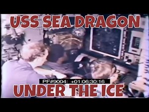 USS SEA DRAGON UNDER THE ICE 9004