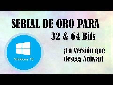 SERIAL DE ORO | WINDOWS 10 - Full - Español - 2018 (TODAS LAS VERSIONES)