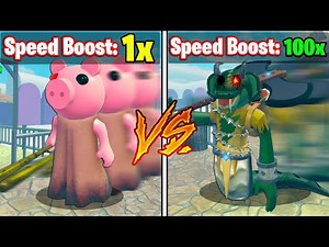 THIS Piggy Skin Gives You SPEED BOOST.. (Roblox)