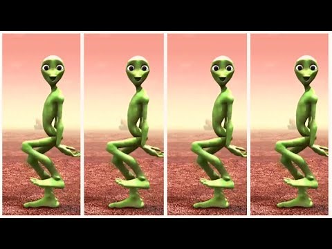 Green Alien Dance - Mega Battle Full HD | El Chombo & Cutty Ranks Official Song