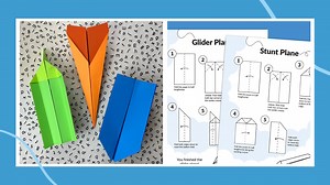 How To Make Paper Airplanes (Video   Printable)