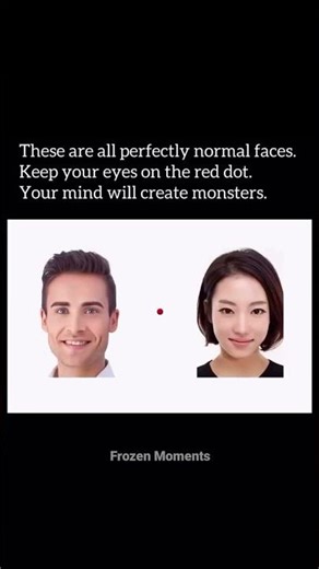 The Flashed Face Distortion Effect