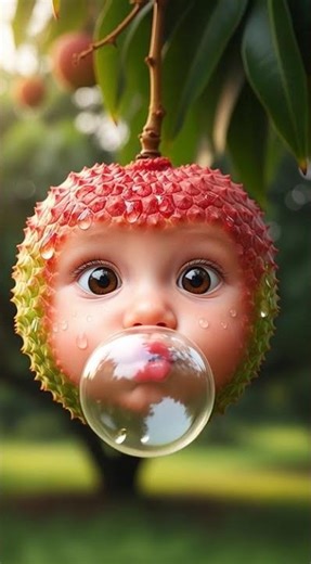 This Lychee Baby Will Melt Your Heart 🤍🧋 (Relaxing ASMR)