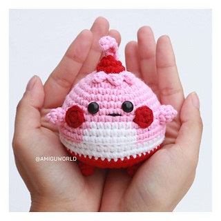 Pokémon Happiny (Chubby/Chibi) pattern by Amigu World