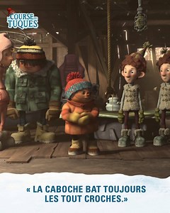 François les Lunettes : concepteur de luges et philosophe. 😂 Dès le 7 décembre, découvrez tout son génie dans La Course des tuques. | Immina Films
