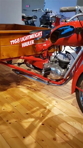#trike #threewheeler #rare #motorcycle #antique #restoration #americandream #museum #haul