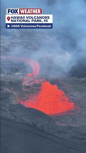 WATCH: Hawaii's Kilauea volcano bubbles ahead of potential 40th eruptive episode