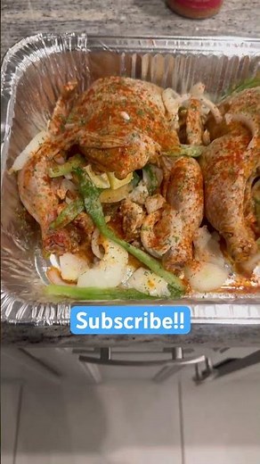 Baked Cornish Hen. Make sure to Hit that Like 👍. Thanks for viewing
