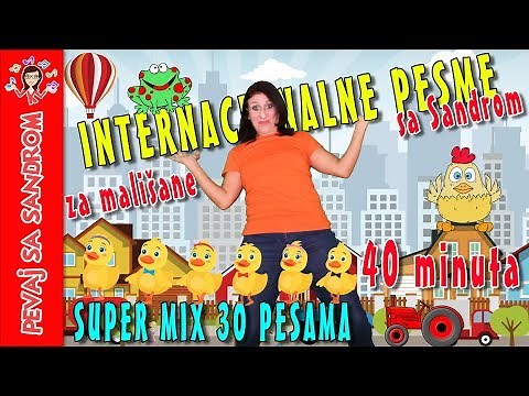 💖 Internacionalne pesme sa Sandrom 💖 Pevaj Sa Sandrom | Dečije pesme | Dečije priče