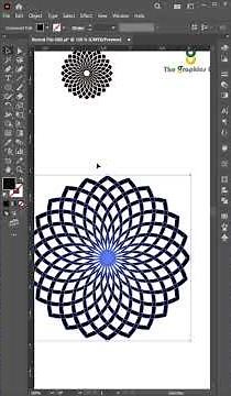 Modern Geometric Pattern Design Tutorial | Easy Illustrator Tips | By The Graphics Hub