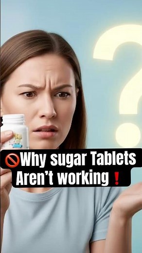 ⚠️Uncontrolled Diabetes ❓Why sugar tablets aren’t working ❓High sugar ❕