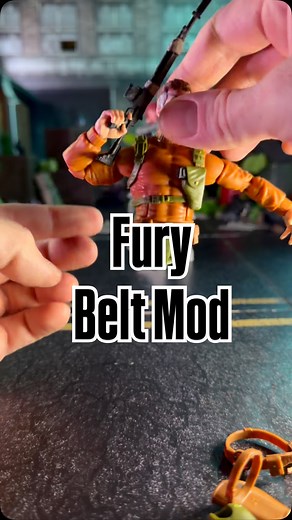 Nick Fury Marvel Legends Mod Belt Custom - - #marvellegendscommunity #marvellegendscustom #toyphotography #nickfury | agentgomez