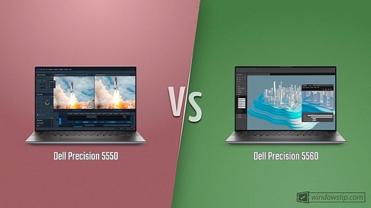 Dell Precision 5550 vs. Dell Precision 5560: Full specs comparison