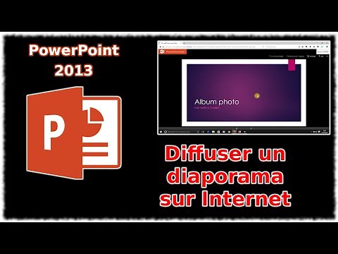 Tuto PowerPoint 2013 - Diffuser un diaporama sur Internet