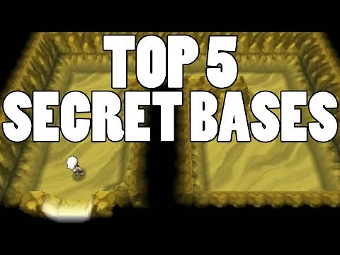 "Top 5 Secret Bases" - Best Secret Base Locations / Largest Secret Bases ORAS