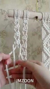 Instant Boho Vibes! Make a Macrame Shelf for Your Cozy Corner🌿