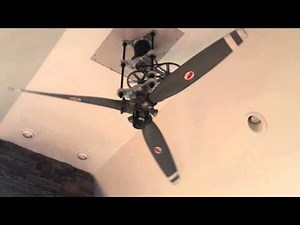 Dudes 8ft diameter airplane propeller ceiling fan