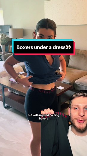 Do you ever wear boxers under a dress? We worked on these for over 9 months woth the goal to make boxers that women can comfortably wear daily but can also accomodate even the largest pads when needed. Let me know what you think and if you have any questions 🙌 #womensunderwear #womensboxers #womensboxerbriefs #womensclothingshop #pads #clothing #woxer