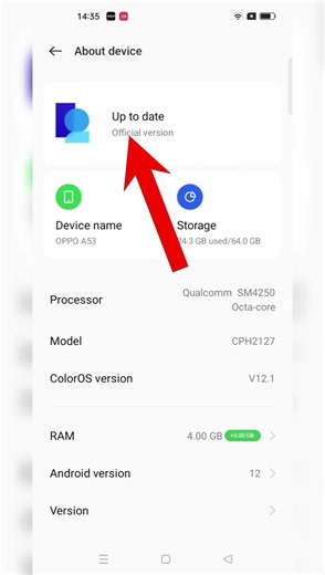 How to check your system update #shorts #update