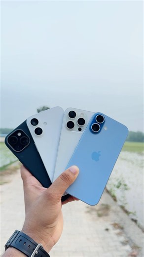 iPhone 15 vs iPhone 16 vs iphone 17 vs iphone 15 pro camera test
