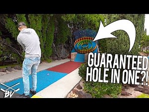 DOING THIS IS A GUARANTEED MINI GOLF HOLE IN ONE!