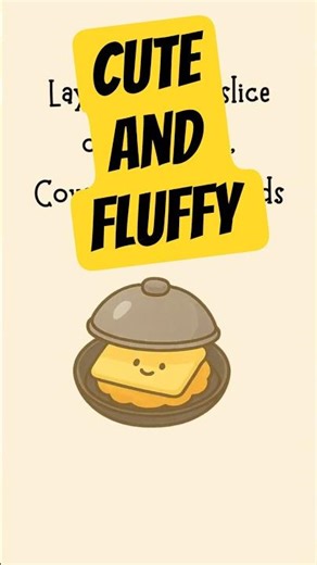 Crispy Potato Cloud Melt 🍳 | Cute & Easy 3-Ingredient Dinner Recipe