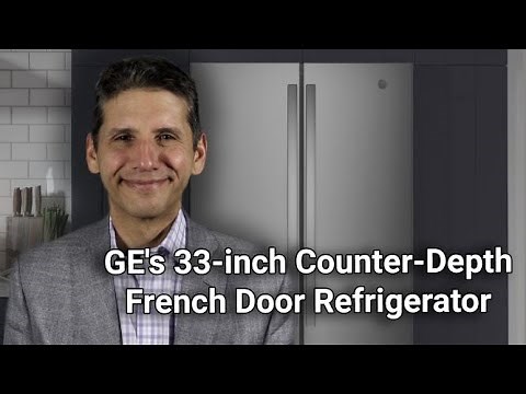 GE's 33-inch Counter-Depth French Door Refrigerator - GWE19JSLSS Review