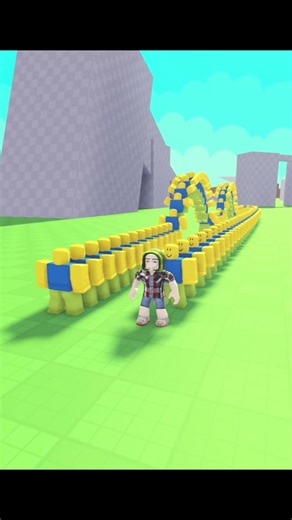 Sanjik vs NOOB waves #roblox #shorts