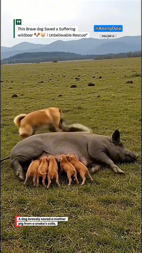 191K views · 229 reactions | A dog bravely saved a mother pig from a snake's coils. #fyp #reels @sorotan | Opip Saepudin | Facebook