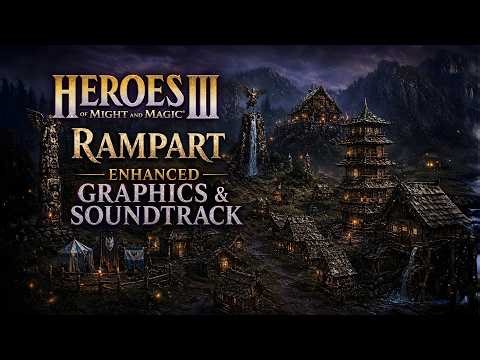 Heroes Of Might and Magic 3 Rampart - Enhanced Graphics and Sountrack