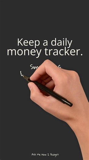 Keep a Daily Money Tracker