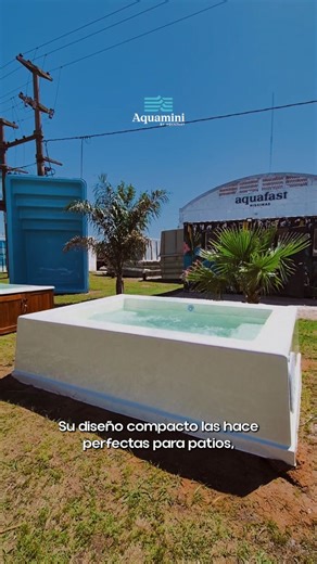 Aquamini on Instagram: "☀️ Llegó la #Minipiscina de la mano de @aquaminiok 🤽‍♂️ Perfectas para patios chicos, terrazas o ese rincón que querés convertir en tu lugar favorito. ✅ Diseño compacto, terminación perfecta, instalación rápida y experiencia de alto nivel. 🤝 Con la garantía y calidad de @aquafastok ℹ️ Comenta INFO y recibí una promoción única 😉 👇 #aquamini #minipiscinas #jacuzzi #cordoba #argentina #verano #casa"