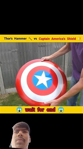 Thor hammer vs captain america #shorts #ytshorts #thor #captainanerica