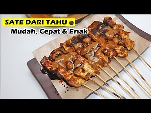 HOW TO MAKE TOFU SATISFIED WITH PEANUT SAUCE, PERFECT FOR ANKRINGAN