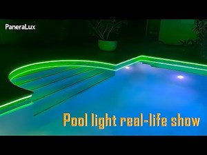 Pool Light Real-Life Demo | Stunning Color-Changing LED Lights for Any Pool