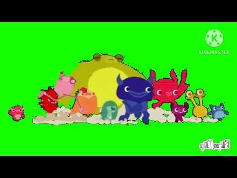 Endless reader big stampede green screen