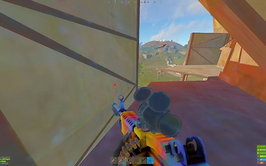 Rust 部落 历史上最激动的在线防守 5v30  350 发 RPG! ! !