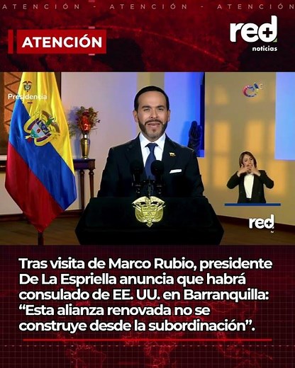 IMPORTANT NEWS from Abelardo De La Espriella for BARRANQUILLA after MARCO RUBIO's visit
