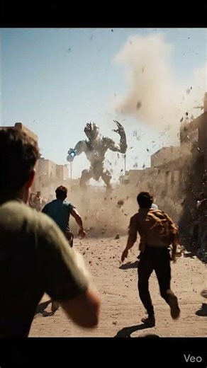 Alien Warrior Attacks a Small Town! 👽⚔️ Terrifying Encounter Caught on Camera!