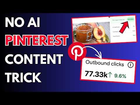 Pinterest Content Strategy That Outperforms AI Spam