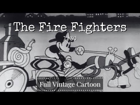MICKEY MOUSE | The Fire Fighters | 1930 | Walt Disney | Burt Gillett | FULL SHORT FILM