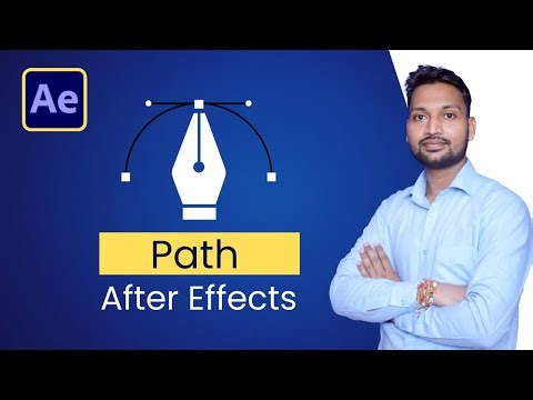 Copy-paste path in After Effects | Path Animation After Effects | Motion Graphics With Saurabh 2025