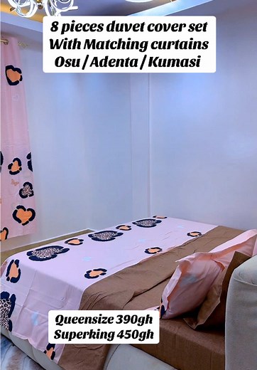 Luxury Duvet Cover and Curtain Set for Your Bedroom